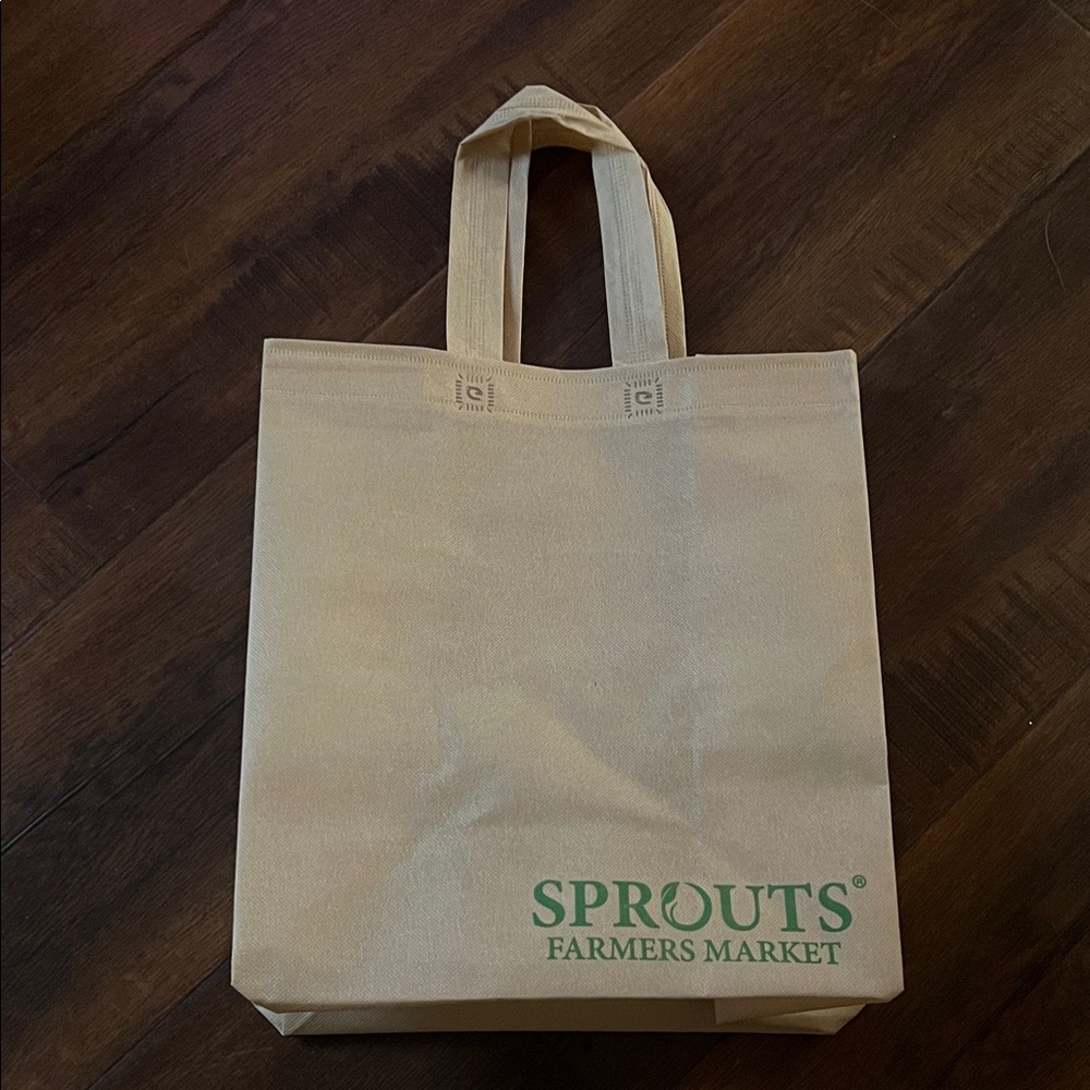 Beige Reusable Tote Bag